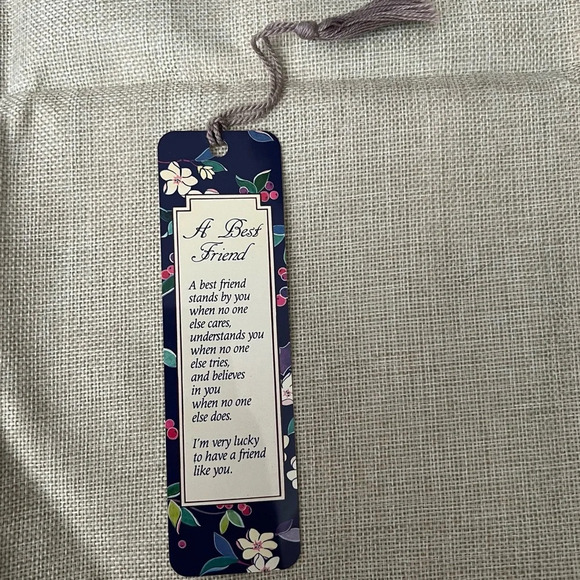 Hallmark Other - NEW A Best Friend Bookmark Friendship Gift Reader Present Stocking Stuffer